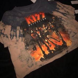 Kiss band tee
